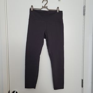 Lululemon Wunder Train 25 inch Leggings - BLACK GRANITE